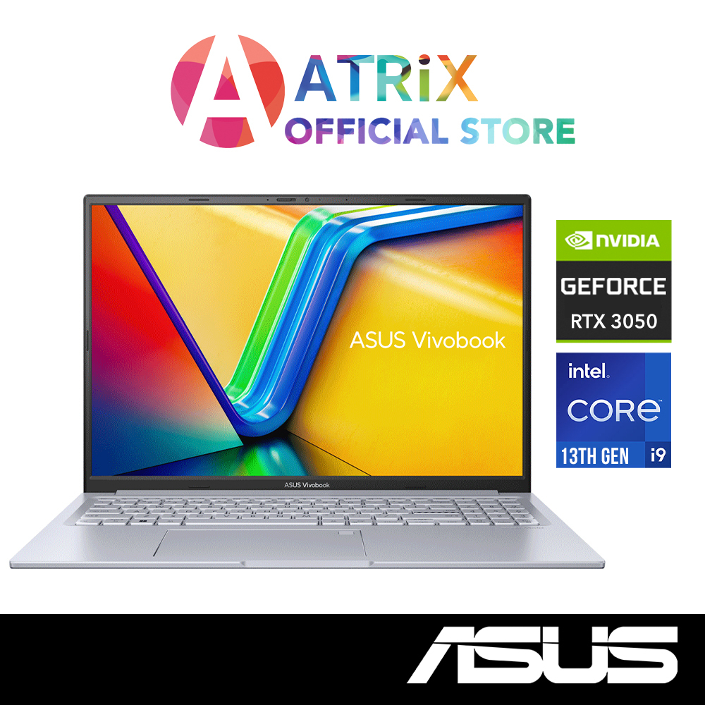 【Same Day Delivery】ASUS Vivobook 16X K3605VC-N1097W | 16&quot; FHD+ | i9-13900H | RTX 3050 | 16GB DDR4 | 1TB SSD