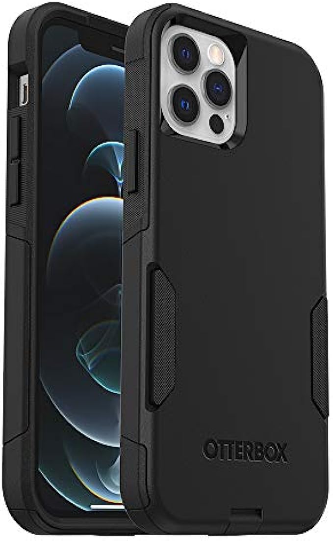 OTTERBOX COMMUTER SERIES Case for iPhone 12 &amp; iPhone 12 Pro - BLACK