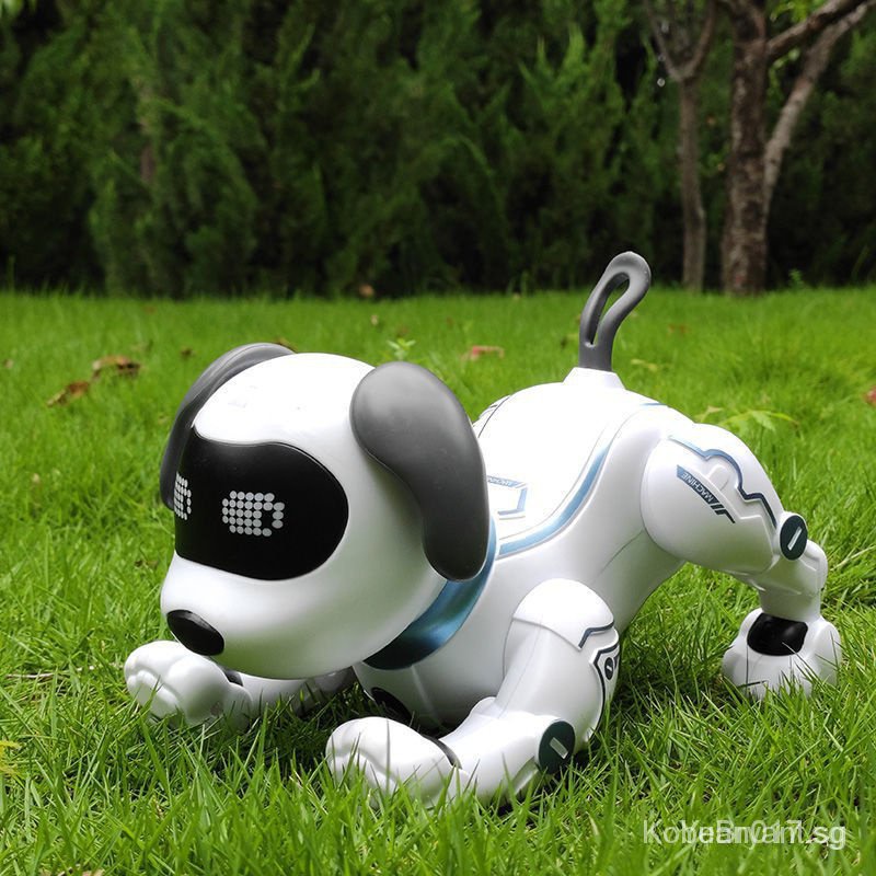 [kline]Intelligent remote control robot dog programmable electric pet dog singing and dancing robot children toy boy